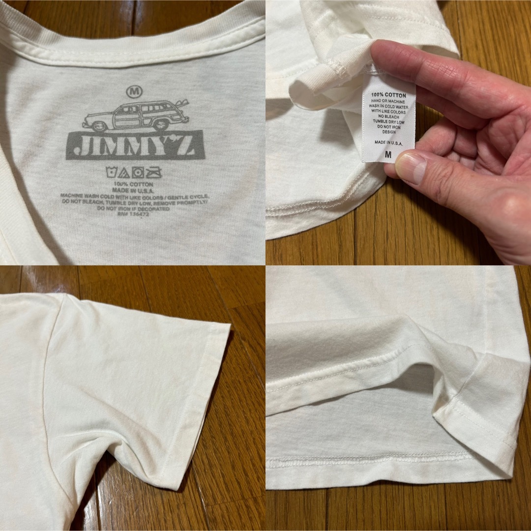 JIMMY'Z - Mサイズ!USA製 ジミーズ JIMMY'Z 古着半袖Tシャツ JIMMY'Z - Mサイズ!USA製 ジミーズ JIMMY'Z 古着半袖Tシャツ