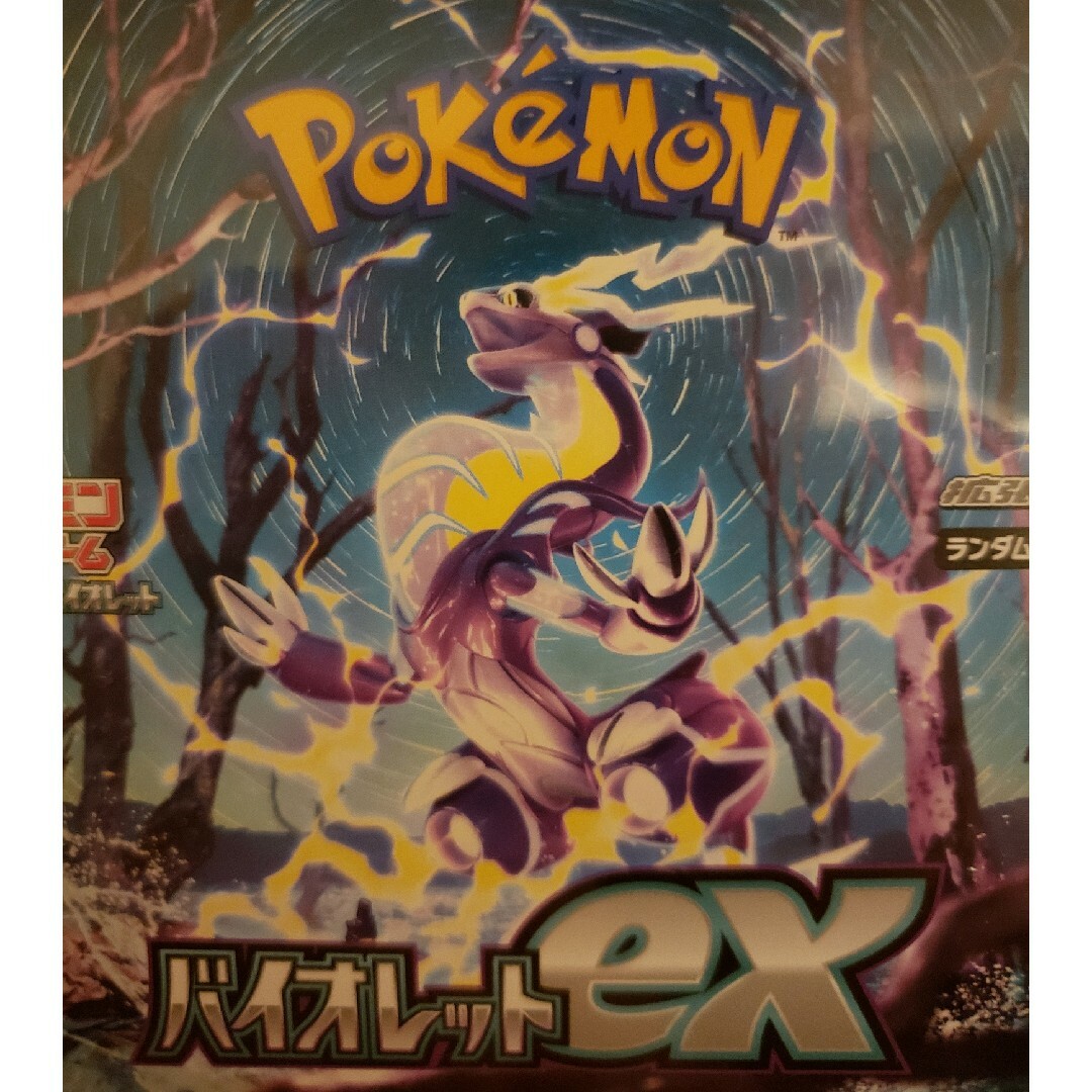 ポケモンカードゲーム　ポケカ　バイオレット　ex　BOX　シュリンクなしエンタメ/ホビー