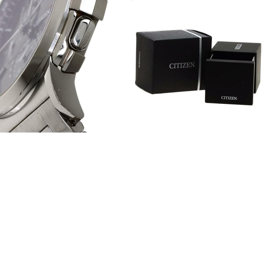 CITIZEN H800-T019960 AT8080-52E エコドライブ ダイレクトフライト 腕時計 SS SS メンズ