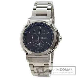 シチズン(CITIZEN)のCITIZEN H800-T019960 AT8080-52E エコドライブ ダイレクトフライト 腕時計 SS SS メンズ(腕時計(アナログ))