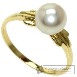 ミキモト(MIKIMOTO)のMIKIMOTO パール 真珠 リング・指輪 K14YG レディース(リング(指輪))