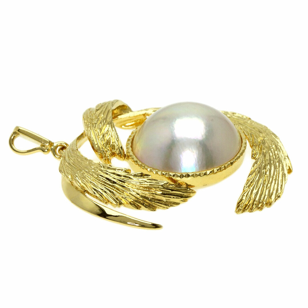 MIKIMOTO マベパール 真珠 ペンダントトップ K18YG レディース | www