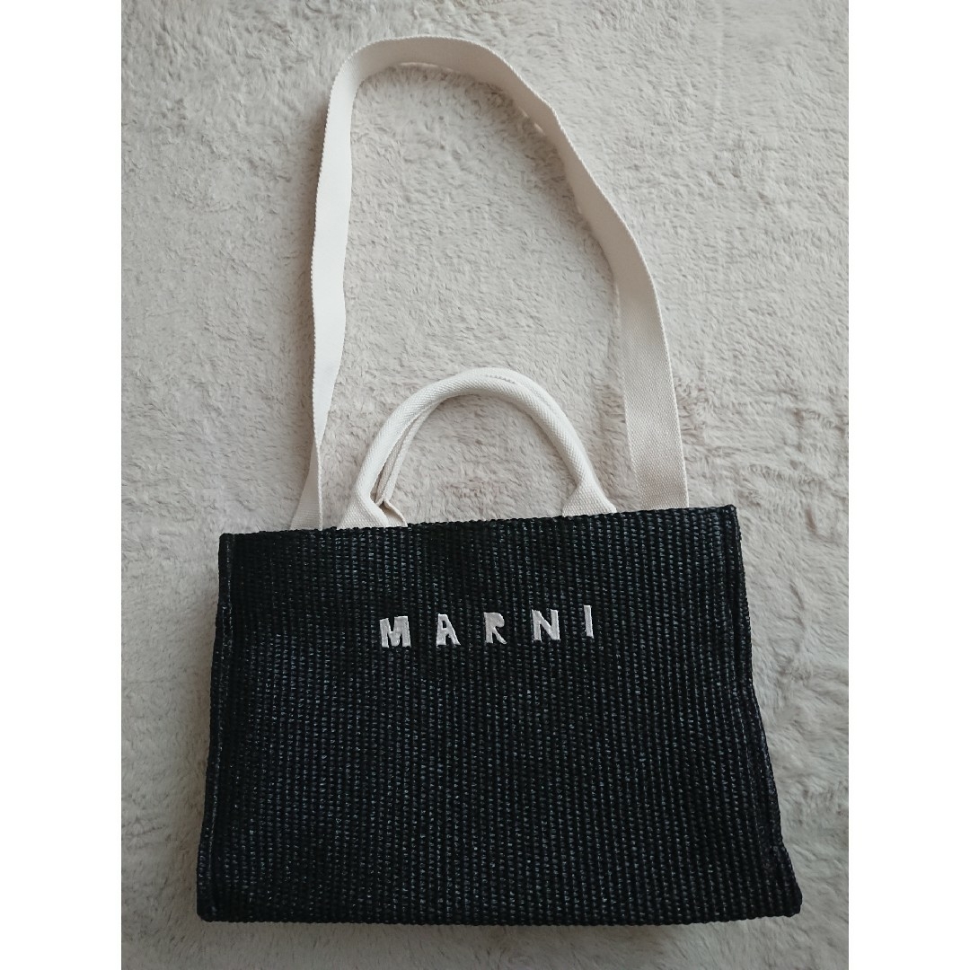 MARNI  ラフィア かごバッグ トートバック ショルダーバッグMARNI