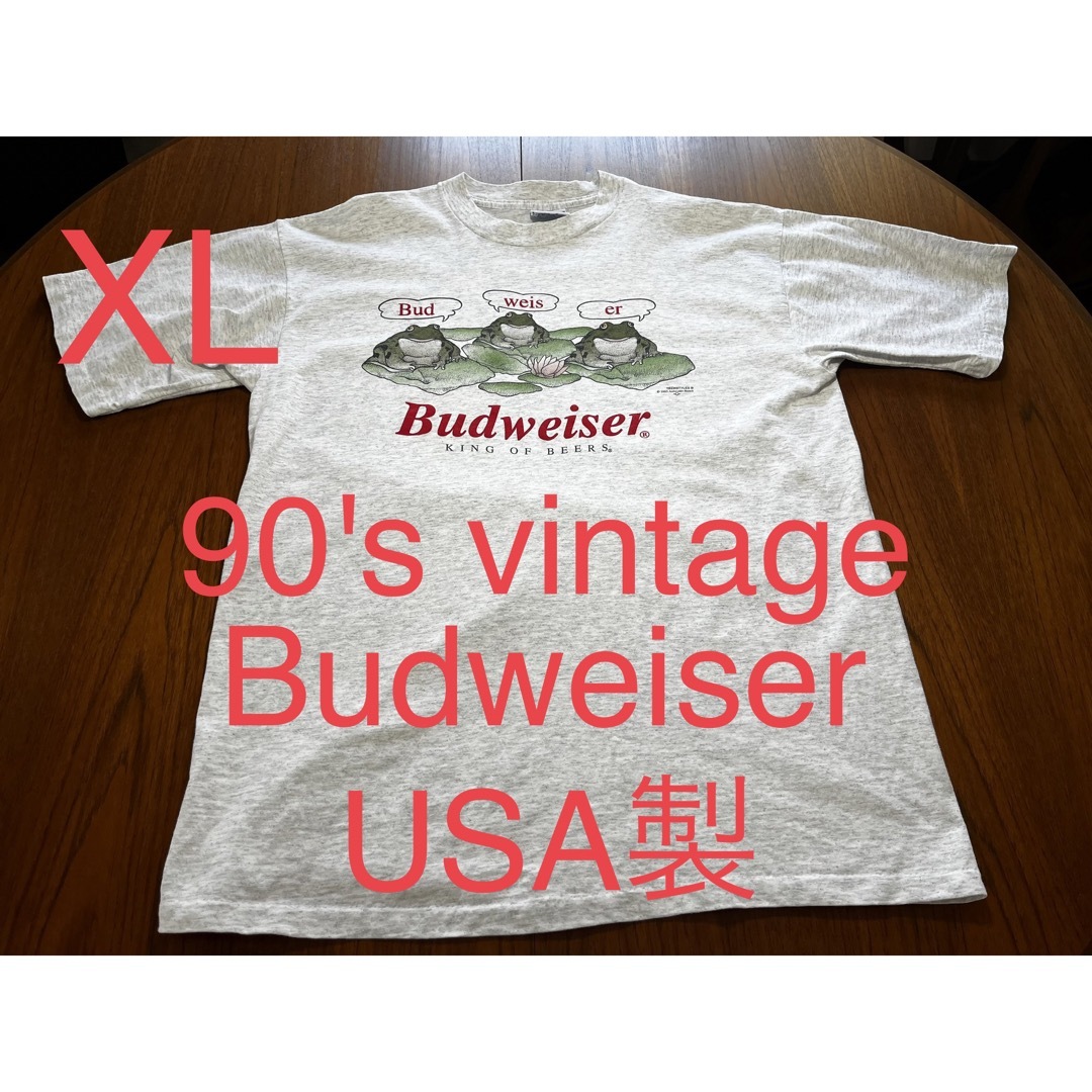 90's vintage Budweiser  Tシャツ　MARLBORO