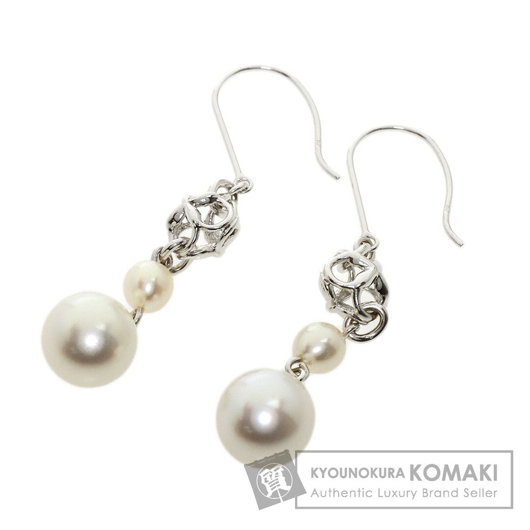 TASAKI パール 真珠 ピアス K18WG レディース