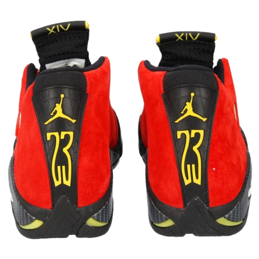 NIKE ナイキ AIR JORDAN 14 RETRO Challenge Red FERRARI エアジョーダン14 チャレンジレッド フェラーリ ハイカットスニーカー US8.5