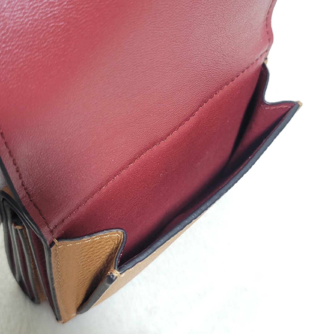 美品 箱付き】ロエベ トライフォールド 三つ折り財布 ウォレット 美品 箱付き】ロエベ トライフォールド 三つ折り財布 ウォレット