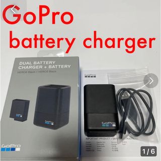 ゴープロ(GoPro)のGoPro  バッテリーチャージャー(バッテリー/充電器)