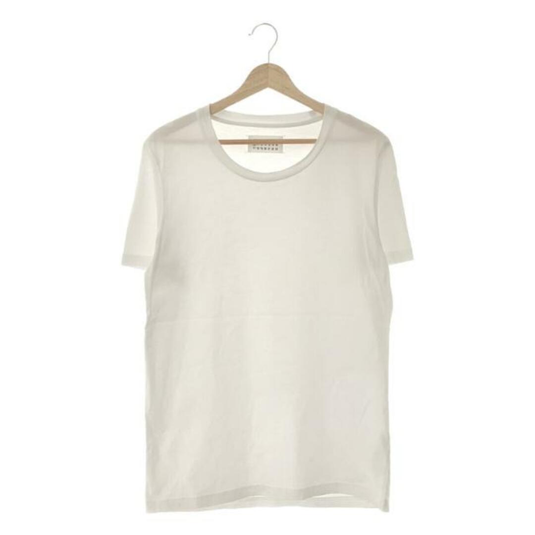 Tシャツ/カットソー(半袖/袖なし)Maison Margiela / メゾンマルジェラ | コットン クルーネック Tシャツ | S | ホワイト | メンズ