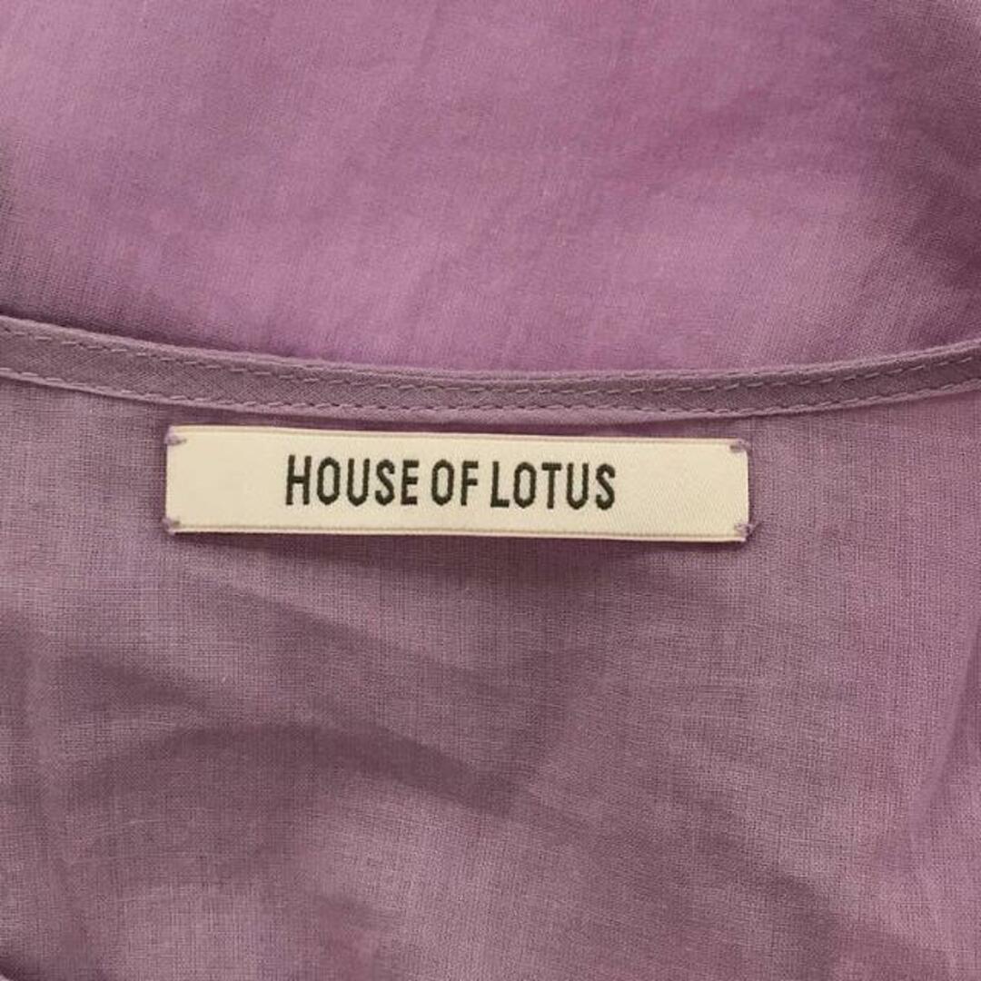 【美品】  HOUSE OF LOTUS / ハウスオブロータス | プルオーバー ロングワンピース | M | ラベンダー | レディース 4