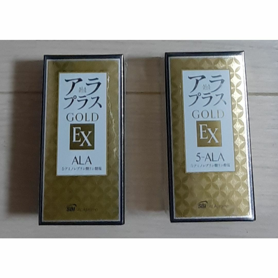 SBI株主優待　アラプラスゴールドEX　60粒入り×2箱