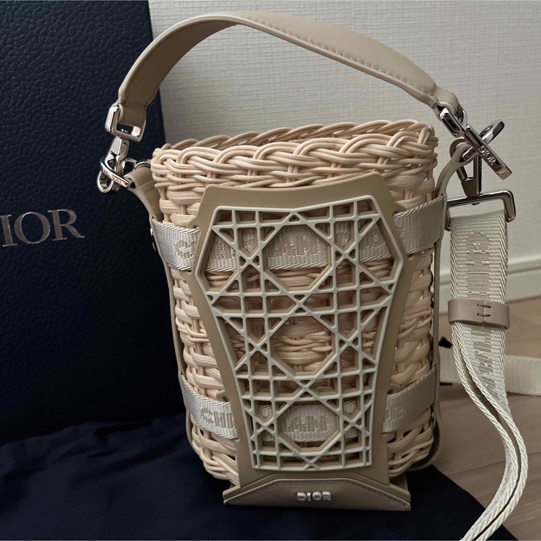 christian dior クリスチャンディオール カゴバッグ ミニバッグ