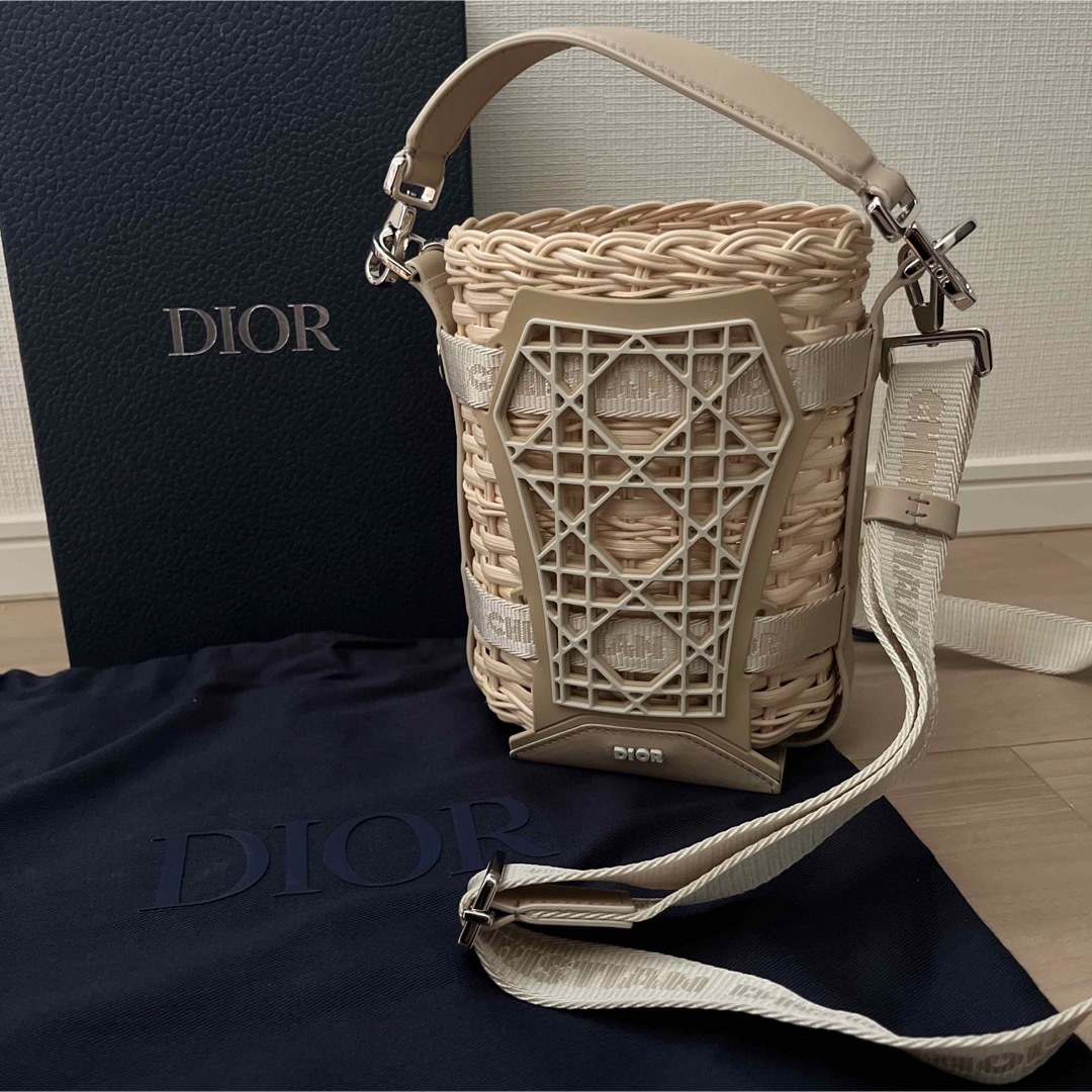 christian dior クリスチャンディオール カゴバッグ ミニバッグ