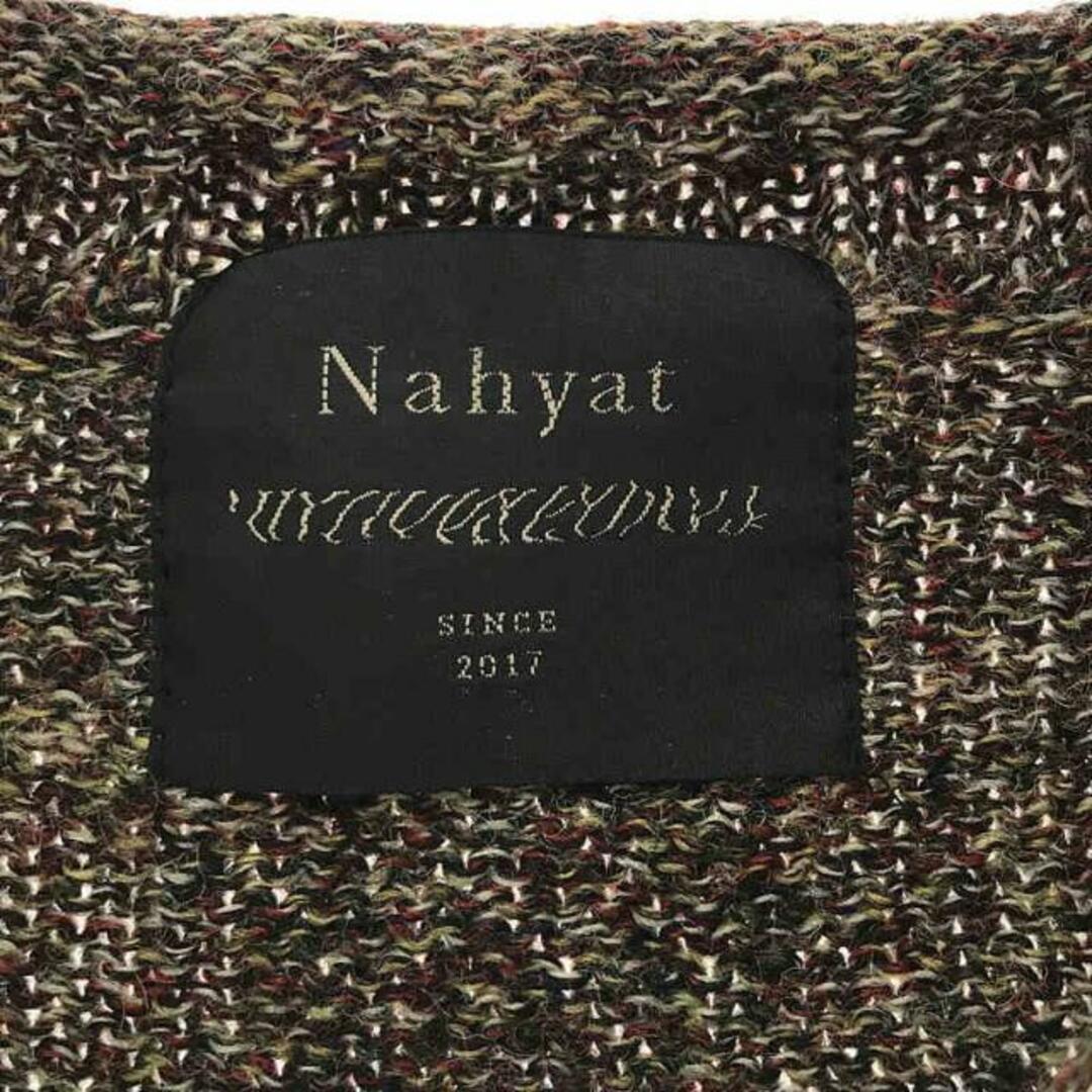 Nahyat / ナヤット | n-004 / ウールニットプルオーバー | F | Khaki