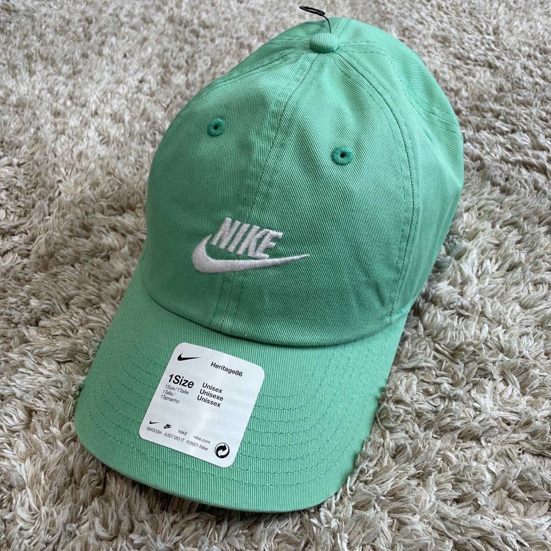 NIKE - 新品 NIKE ナイキ キャップ グリーン 緑 帽子の通販 by