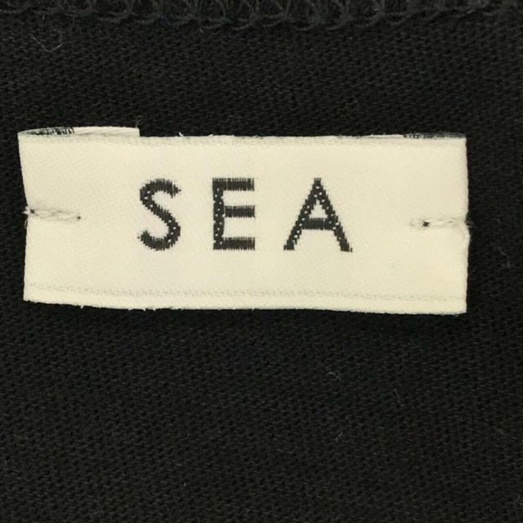 SEA(シー)の【美品】  SEA / シー | 2XLパワーショルダータンクトップ カットソー | F | ブラック | レディース レディースのトップス(タンクトップ)の商品写真