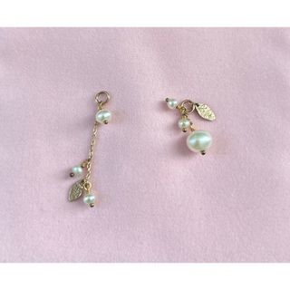 アガット(agete)の♡agete K10パールピアスチャーム♡(ピアス)