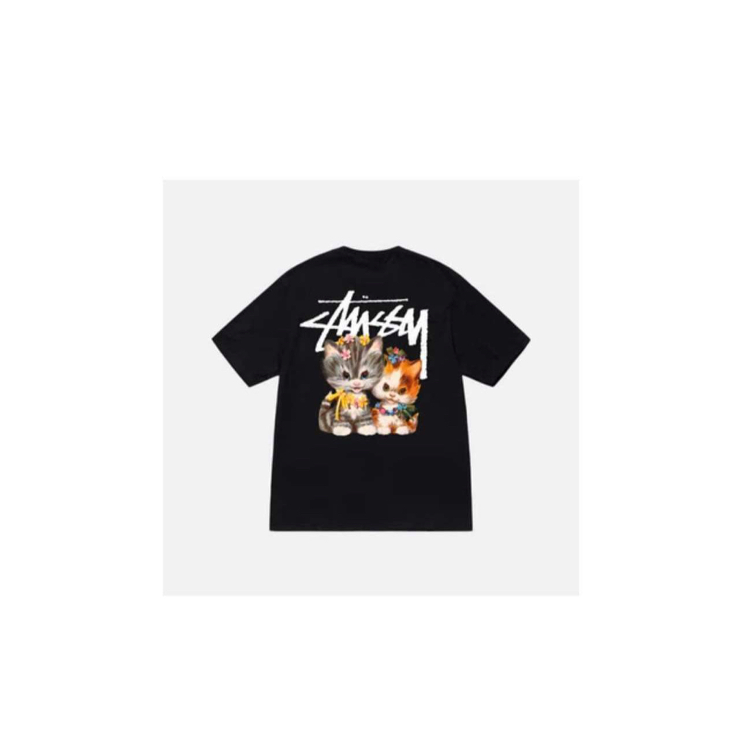 stussy KITTENS TEE Black Lサイズ 新品未使用