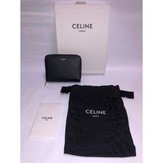 CELINE ミニウォレット 財布 ラウンドジップ 黒 箱、保護袋付き！