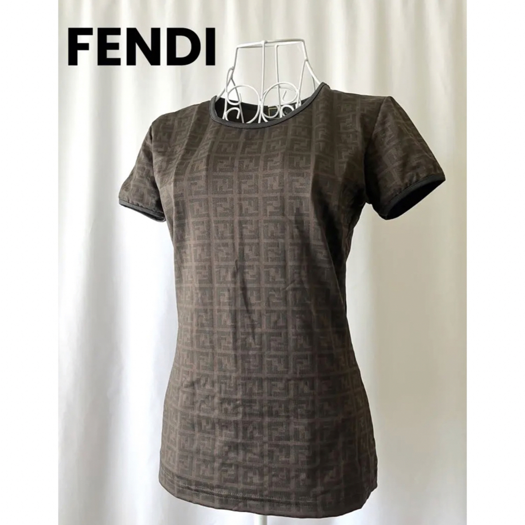 FENDI フェンディ ズッカ柄 FF柄 Tシャツ カットソー