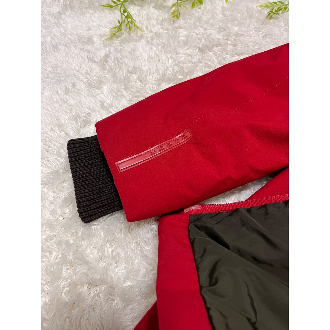 PRADA(プラダ)のPRADA プラダ ファー 中綿 コート ダウン ポーチ付き ベルト レディースのジャケット/アウター(ダウンコート)の商品写真