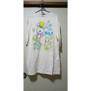ミルク(MILK)のMILK　ロング丈Tシャツ(Tシャツ(半袖/袖なし))