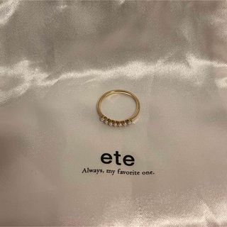 エテ リング(指輪)(パール)の通販 400点以上 | eteのレディースを