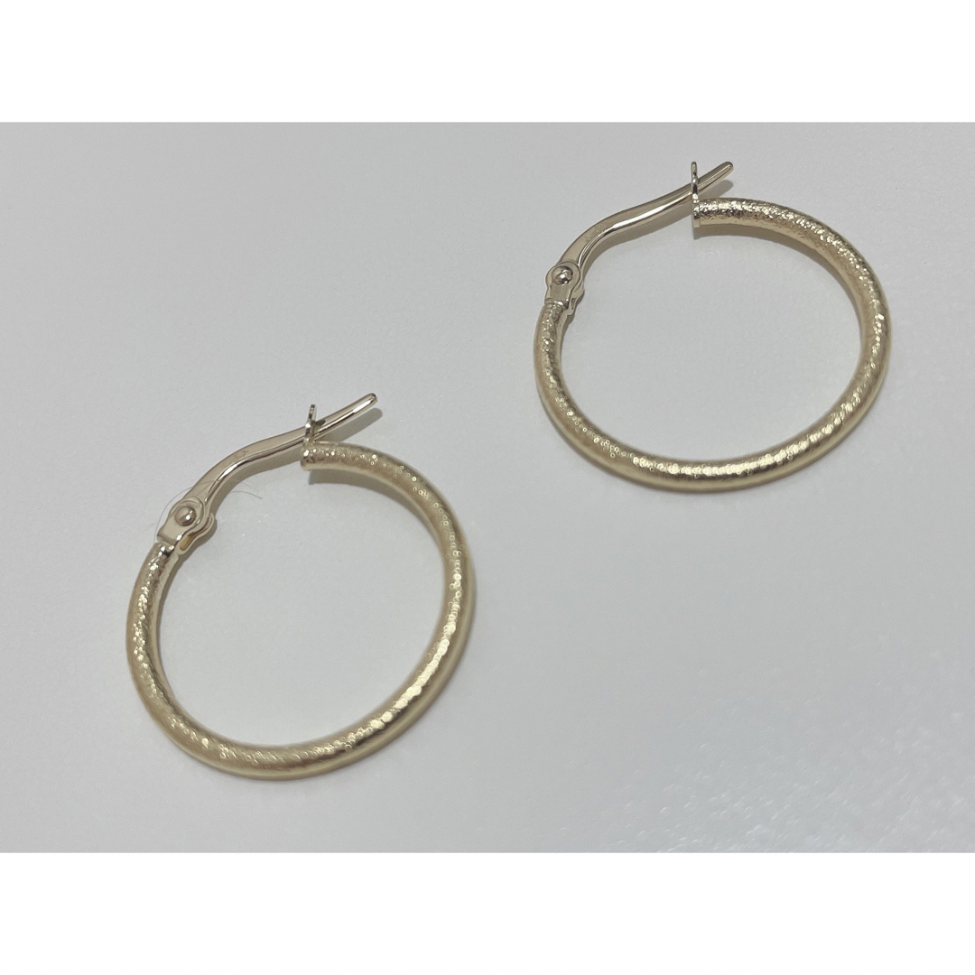 K18YG スタージュエリー STAR JEWELRY  フープピアス