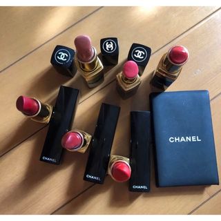 CHANELリップスティック　口紅　鏡付きアブラ取り紙　7セット　まとめ売り