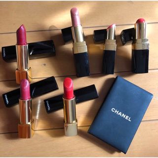 CHANELリップスティック　口紅　鏡付きアブラ取り紙　7セット　まとめ売り