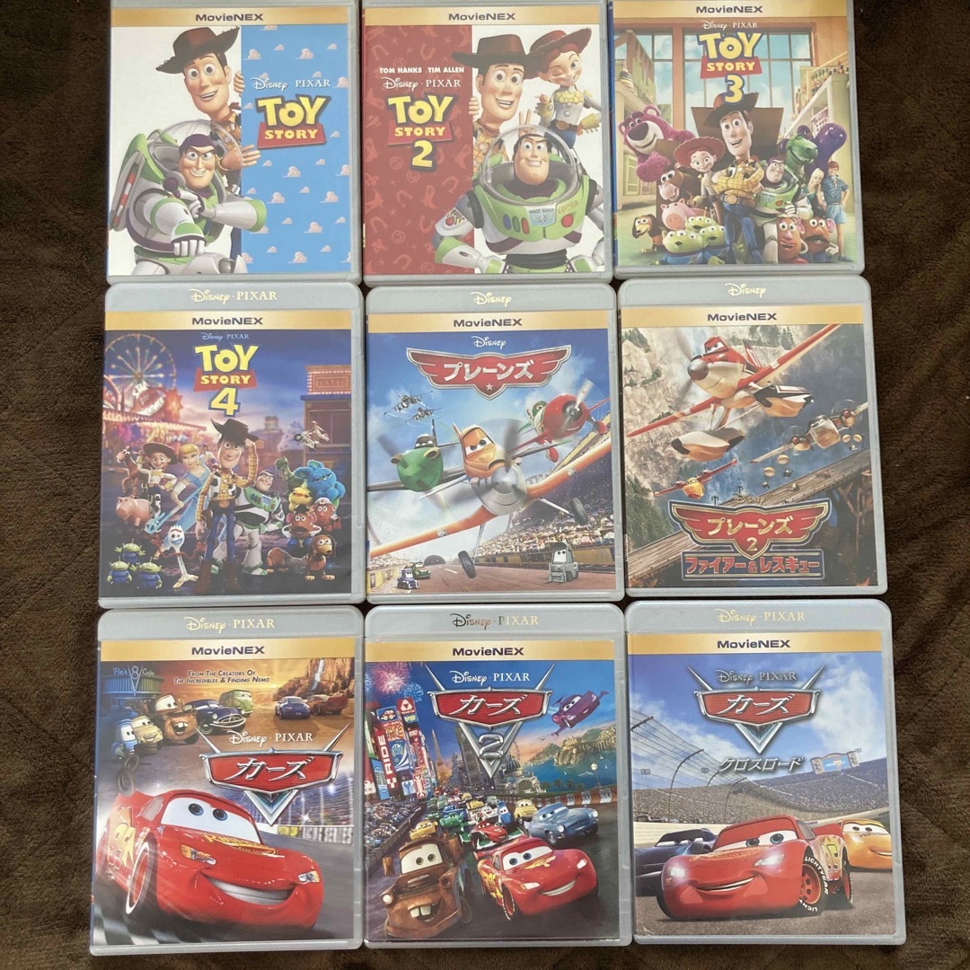 カーズとトイストーリーＤＶＤセット