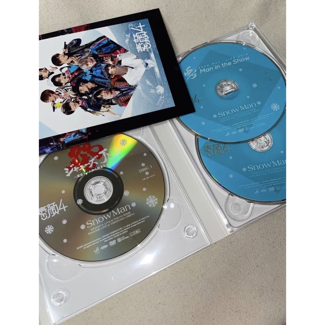 素顔4 Snow Man 盤DVD