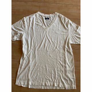 コモリ(COMOLI)のMAATEE&SONS Ex. WASHABLE SILK V NECK TEE(Tシャツ/カットソー(半袖/袖なし))