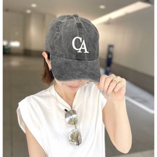 アパルトモンドゥーズィエムクラス(L'Appartement DEUXIEME CLASSE)のL'Appartement  GOOD GRIEF! CA WASHED CAP(キャップ)