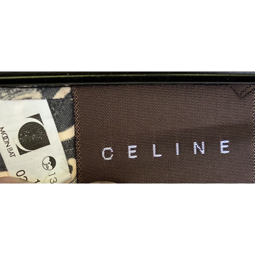 celine(セリーヌ)のCELINE セリーヌ　ダークブラウンの日傘 送料無料 レディースのファッション小物(傘)の商品写真