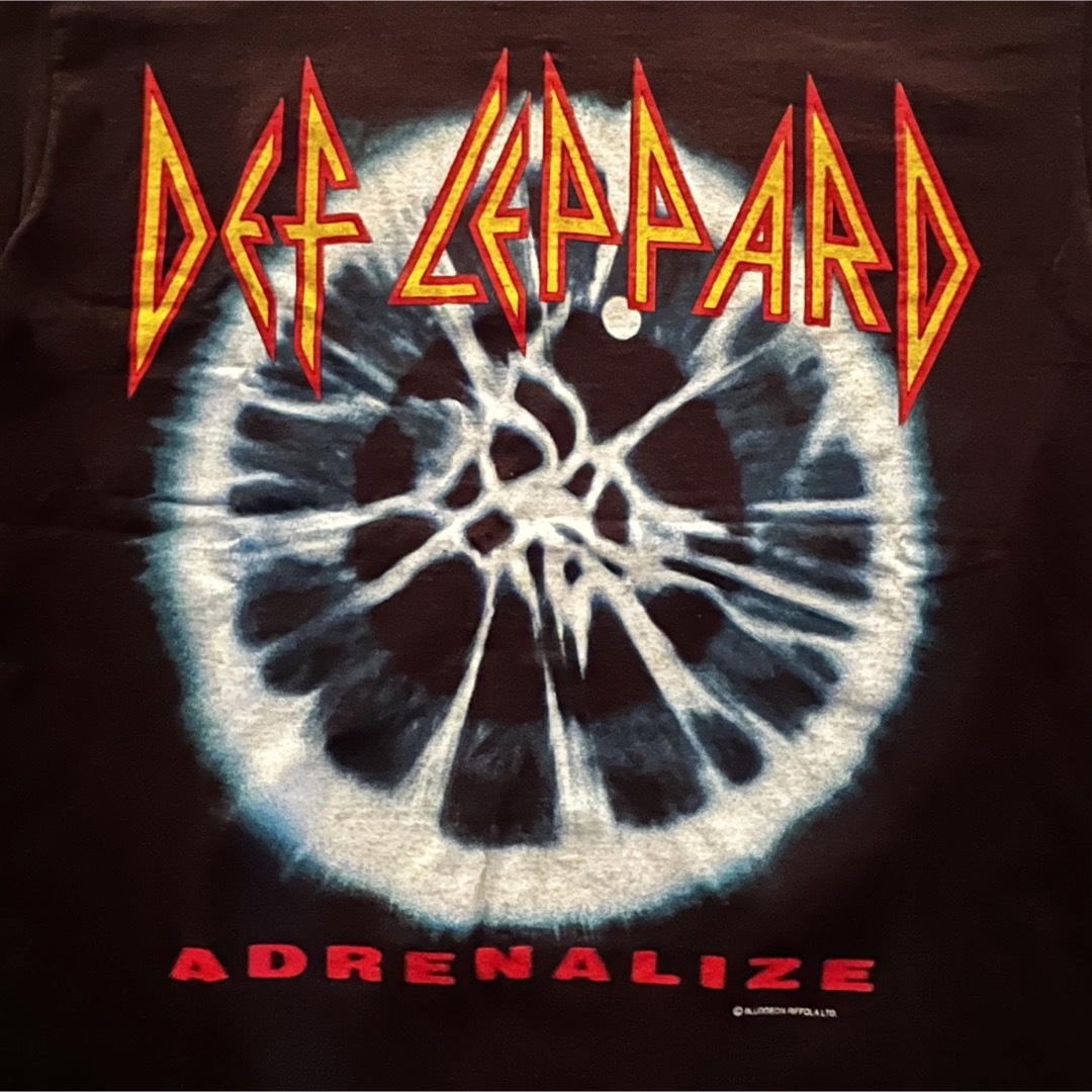 ????????DEF LEPPARD；【超美品】’92ツアーTシャツ(半袖) Size Mアドレナライズ