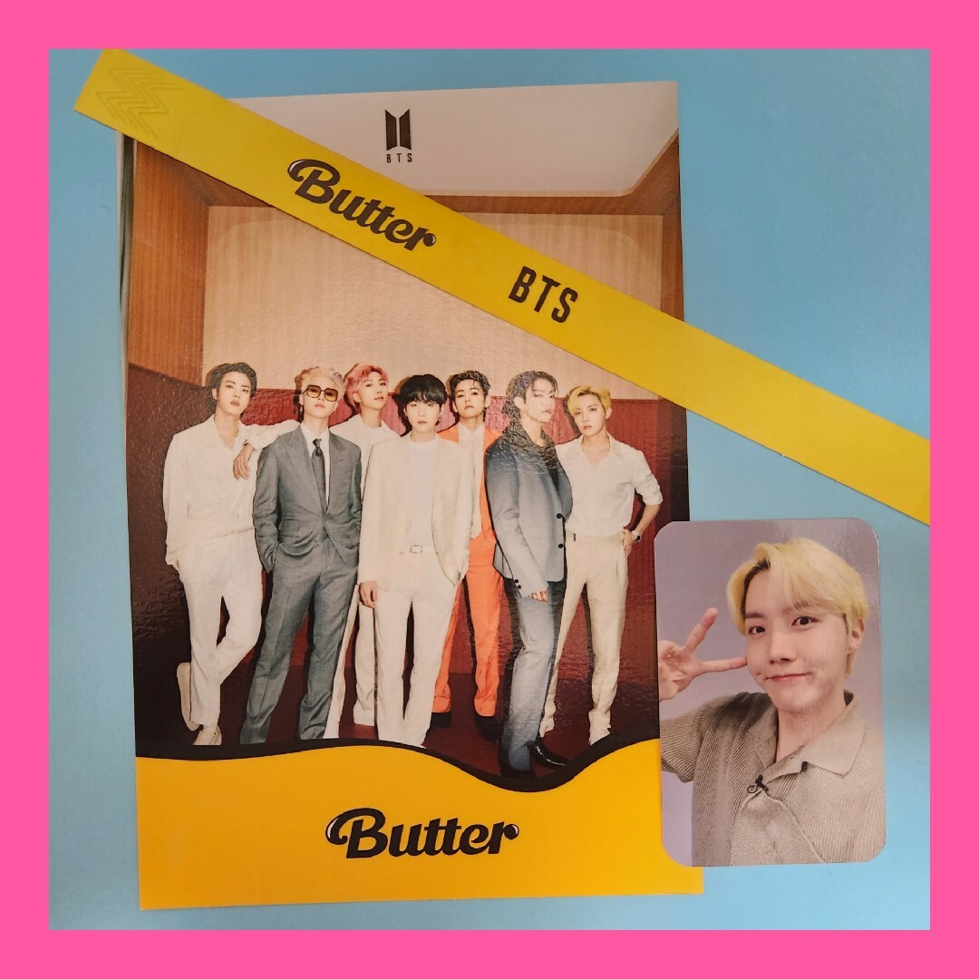 BTS butter 777ARMYイベント サノク　出席カード　トレカ　ホソク