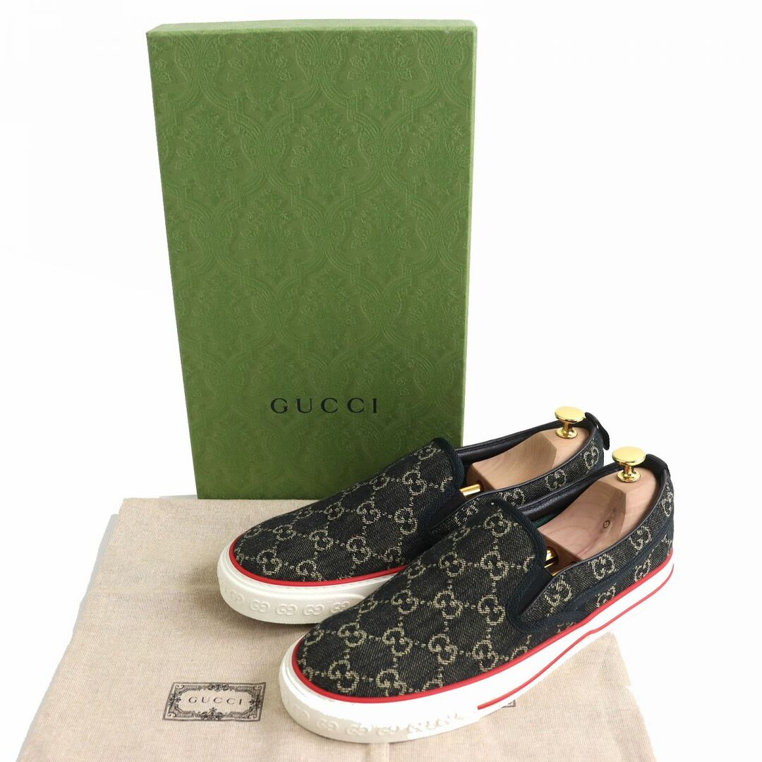 総合2位】 Gucci - グッチ スニーカー 8 メンズ - キャンバスの通販 by