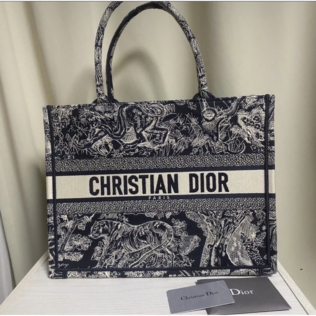 Christian Dior ブックトート　ミディアム　トワル　ドゥ　ジュイ | フリマアプリ ラクマ