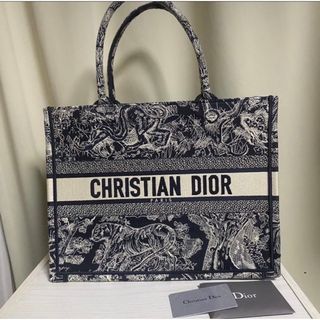 クリスチャンディオール(Christian Dior)のChristian Dior ブックトート　ミディアム　トワル　ドゥ　ジュイ(トートバッグ)