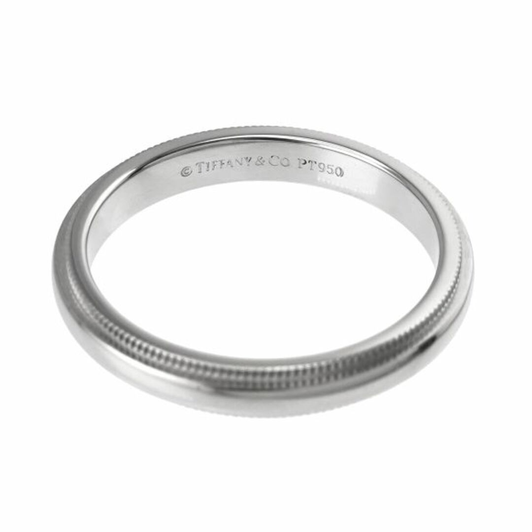 ティファニー TIFFANY&Co. ミルグレイン 15号 リング 幅3mm Pt プラチナ 指輪 VLP 90193200 3