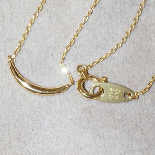 ete - 【ete】ネックレス(ロウ ラリエット)の通販 by nico.'s shop