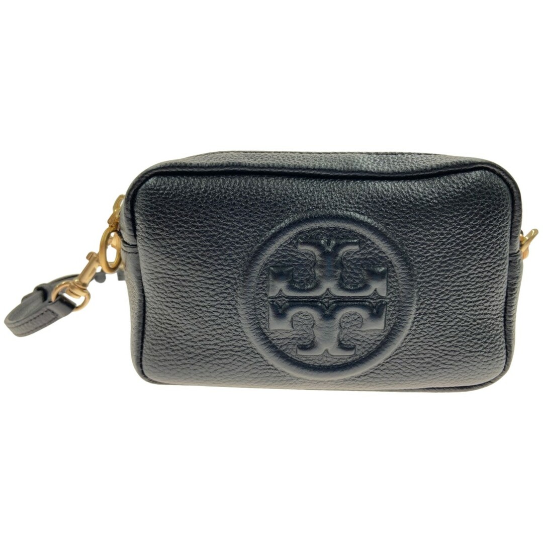 〇〇TORY BURCH トリーバーチ レザー ショルダーバッグ 55691  ブラック