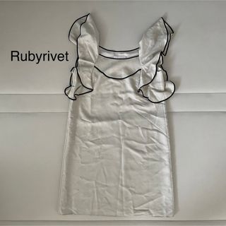 ルビーリベット(Rubyrivet)の【Rubyrivet】ワンピース　結婚式　参観日　パーティー　二次会　お呼ばれ(ひざ丈ワンピース)