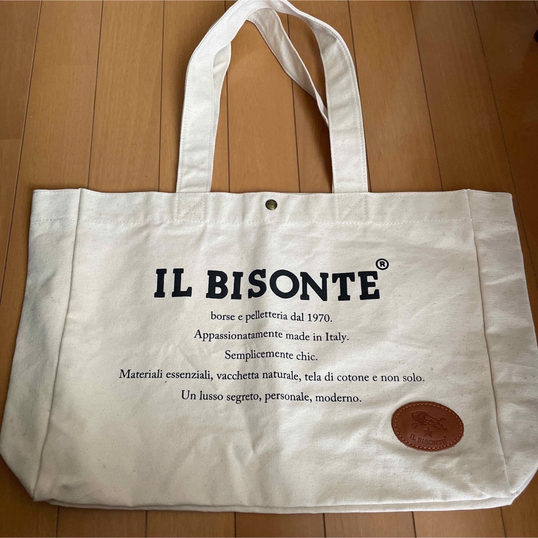IL BISONTE(イルビゾンテ)のイルビゾンテ　IL BISONTE  トートバッグ　難あり レディースのバッグ(トートバッグ)の商品写真