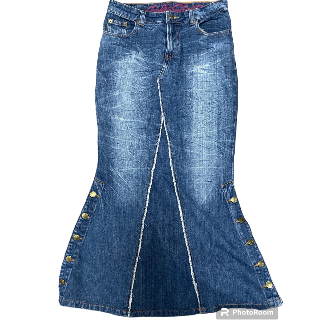 baby shoop(ベイビーシュープ)のデニムロングスカート レディースのスカート(ロングスカート)の商品写真