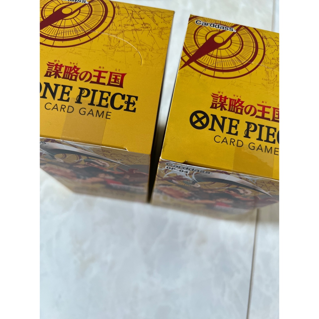 ONE PIECE - ワンピースカードゲーム 謀略の王国 2BOX分新品未開封の 