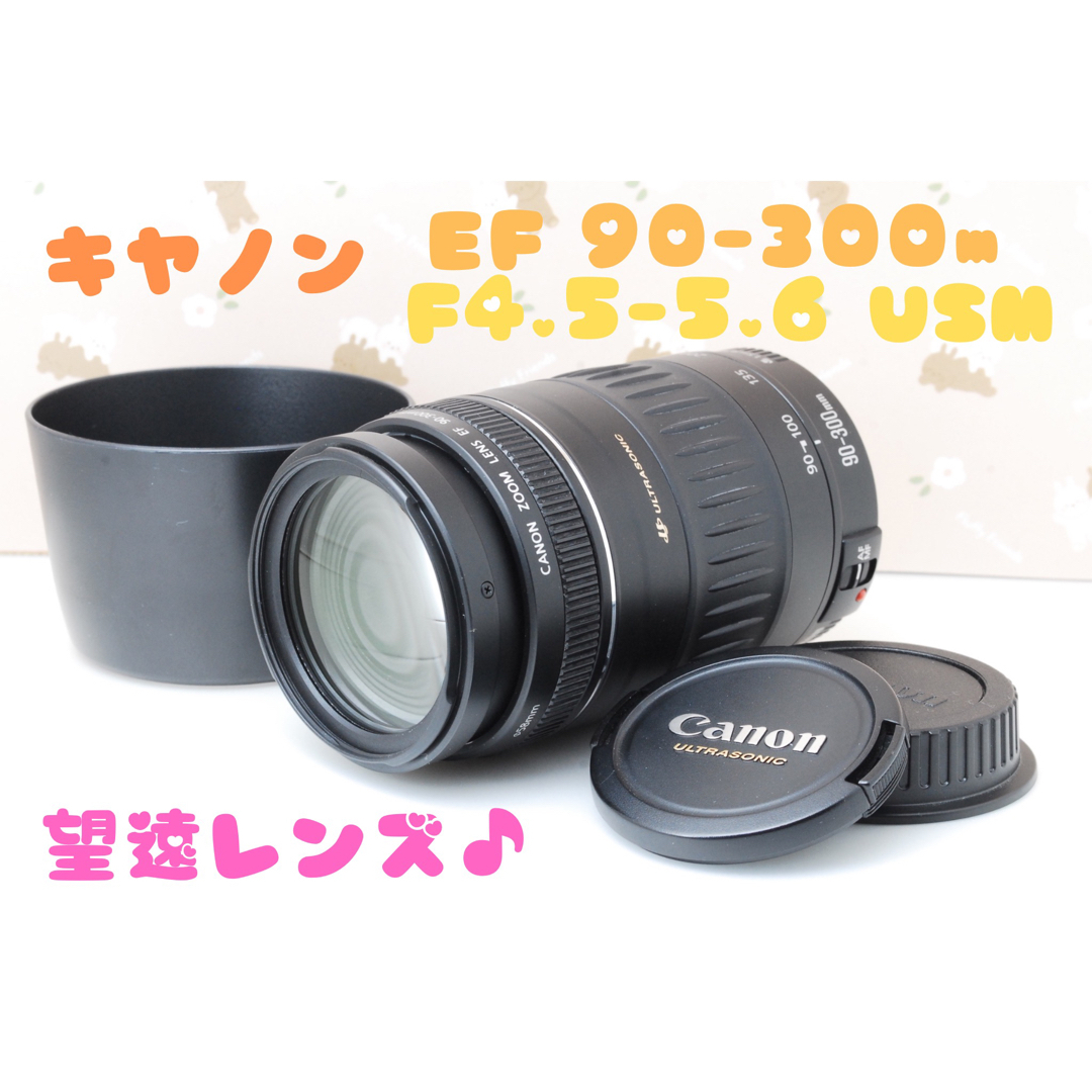Canon - 美品☆望遠レンズ❤️Canon EF 90-300mm F4.5-5.6 USMの通販
