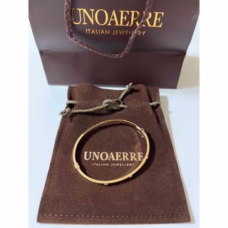 ウノアエレ(UNOAERRE)のニコ様専用ウノアエレ UNOAERRE バングル 18Kイエローゴールドブレス (ブレスレット/バングル)