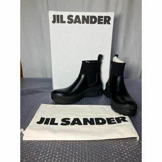 JIL SANDER ジルサンダー ブーツ EU40(25cm位) 黒